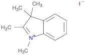 1,2,3,3-Tetramethyl-3H-indol-1-ium iodide