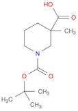 1-(tert-Butoxycarbonyl)-3-methylpiperidine-3-carboxylic acid