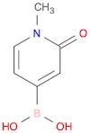 (1-Methyl-2-oxo-1,2-dihydropyridin-4-yl)boronic acid