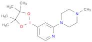1-Methyl-4-(4-(4,4,5,5-tetramethyl-1,3,2-dioxaborolan-2-yl)pyridin-2-yl)piperazine
