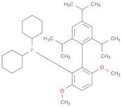 2-(Dicyclohexylphosphino)3,6-dimethoxy-2′,4′,6′-triisopropyl-1,1′-biphenyl