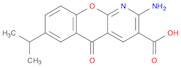 2-Amino-7-isopropyl-5-oxo-5H-chromeno-[2,3-b]pyridine-3-carboxylic acid