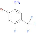 2-Bromo-4-fluoro-5-(trifluoromethyl)benzenamine
