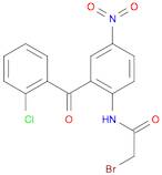 2-Bromo-N-[2-(2-chlorobenzoyl)-4-nitrophenyl]acetamide