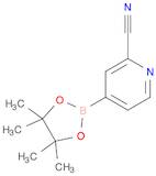 4-(4,4,5,5-Tetramethyl-1,3,2-dioxaborolan-2-yl)-2-pyridinecarbonitrile