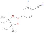 2-Fluoro-4-(4,4,5,5-tetramethyl-1,3,2-dioxaborolan-2-yl)benzonitrile