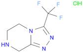 3-(Trifluoromethyl)-5,6,7,8-Tetrahydro-[1,2,4]Triazolo[4,3-a]Pyrazine Hydrochloride