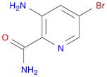 3-Amino-5-bromopyridine-2-carboxamide