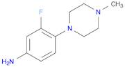 3-Fluoro-4-(4-methyl-1-piperazinyl)aniline