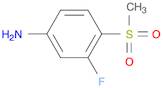 3-Fluoro-4-(methylsulfonyl)aniline