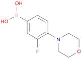 (3-Fluoro-4-morpholinophenyl)boronic acid