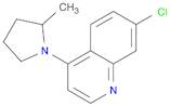 7-Chloro-4-(2-methyl-1-pyrrolidinyl)quinoline