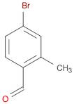 4-Bromo-2-methylbenzaldehyde