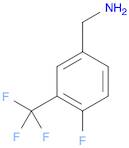 (4-Fluoro-3-(trifluoromethyl)phenyl)methanamine