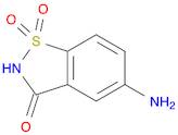 5-Amino-1,2-benzisothiazol-3(2H)-one 1,1-dioxide