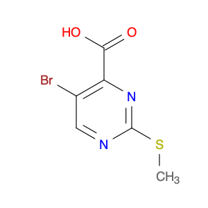 5-Bromo-2-(Methylthio)Pyrimidine-4-Carboxylic Acid