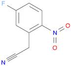 5-Fluoro-2-nitrobenzeneacetonitrile