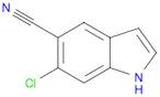 6-Chloroindole-5-carbonitrile