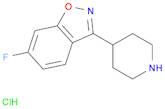 6-Fluoro-3-(4-piperidyl)-1,2-benzisoxazole Hydrochloride