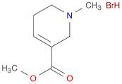 3-Pyridinecarboxylicacid, 1,2,5,6-tetrahydro-1-methyl-, methyl ester, hydrobromide