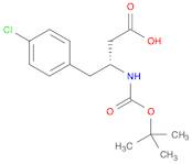(R)-3-((tert-Butoxycarbonyl)amino)-4-(4-chlorophenyl)butanoic acid