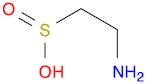 ethanesulfinic acid, 2-amino-