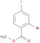 Methyl 2-Bromo-4-fluorobenzoate