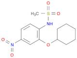 N-[2-(Cyclohexyloxy)-4-nitrophenyl]methanesulfonamide