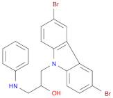 3,6-Dibromo-α-[(phenylamino)methyl]-9H-carbazole-9-ethanol