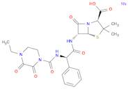 4-Thia-1-azabicyclo[3.2.0]heptane-2-carboxylic acid, 6-[[(2R)-2-[[(4-ethyl-2,3-dioxo-1-piperazinyl)carbonyl]amino]-2-phenylacetyl]amino]-3,3-dimethyl-7-oxo-, sodium salt (1:1), (2S,5R,6R)-