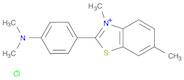 2-(4-(Dimethylamino)phenyl)-3,6-dimethylbenzo[d]thiazol-3-ium chloride