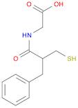 2-[(2-benzyl-3-sulfanylpropanoyl)amino]acetic acid