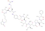 Maleimidocaproyl-valine-citrulline-p-aminobenzyloxycarbonyl monomethylauristatin E