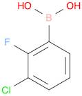 3-chloro-2-fluorophenylboronic acid