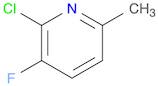 2-chloro-3-fluoro-6-methylpyridine