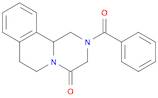 2-benzoyl-1,2,3,6,7,11b-hexahydro-4h-pyrazino(2,1-a)isoquinolin-4-one