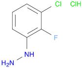 3-chloro-2-fluorophenylhydrazine hydrochloride