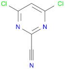 4,6-Dichloropyrimidine-2-carbonitrile