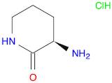 (3r)-3-amino-2-piperidinone monohydrochloride