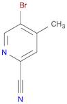 5-BROMO-2-CYANO-4-METHYLPYRIDINE