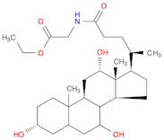 Glycine, N-[(3α,5β,7α,12α)-3,7,12-trihydroxy-24-oxocholan-24-yl]-, ethyl ester