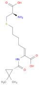 (Z)-7-[(2S)-2-Amino-3-hydroxy-3-oxopropyl]sulfanyl-2-[[(1S)-2,2-dimethylcyclopropanecarbonyl]amino]hept-2-enoic acid