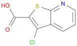 3-CHLOROTHIENO[2,3-B]PYRIDINE-2-CARBOXYLIC ACID
