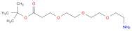 Propanoic acid, 3-[2-[2-(2-aminoethoxy)ethoxy]ethoxy]-, 1,1-dimethylethyl ester