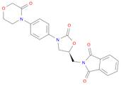 2-[[(5S)-2-Oxo-3-[4-(3-oxo-4-morpholinyl)phenyl]-5-oxazolidinyl]methyl]-1H-isoindole-1,3(2H)-dione