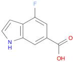 4-Fluoro-1H-indole-6-carboxylic acid