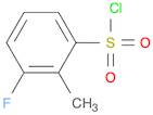 3-Fluoro-2-methylbenzenesulfonylchloride