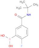 (5-(tert-Butylcarbamoyl)-2-fluorophenyl)boronic acid