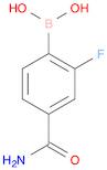 (4-Carbamoyl-2-fluorophenyl)boronic acid