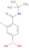 (4-(tert-Butylcarbamoyl)-3-fluorophenyl)boronic acid